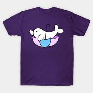 Umbrella Baby Harp Seal T-Shirt